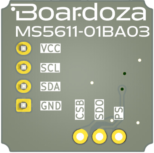 Boardoza_MS5611_气压测量_压力传感器缩略图